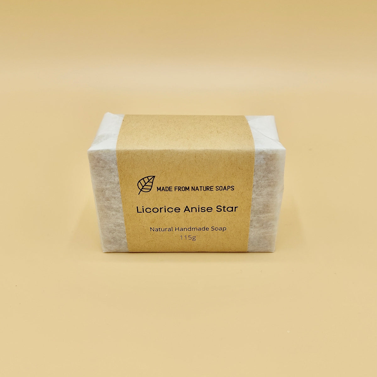 All Natural Licorice bar soap Protects skin from environmental damage and premature aging.