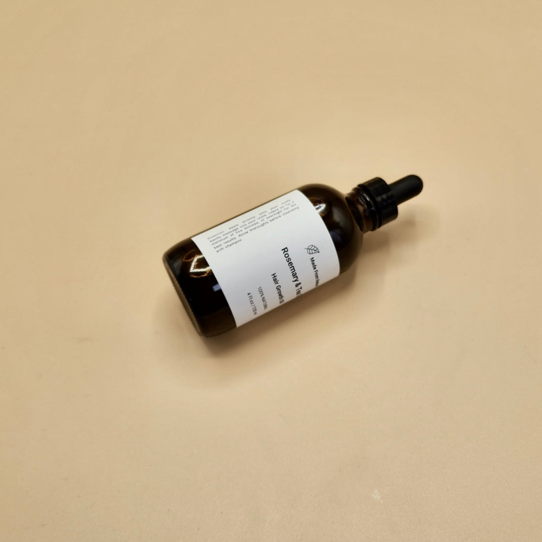 Rosemary Hair Oil is in amber glass Dropper Bottle. Tea Tree Hair Oil can help to moisturize the scalp and reduce dryness. Tea Tree oil  antifungal and anti-inflammatory properties can help combat dandruff and soothe an itchy scalp. 