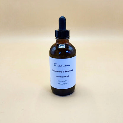 Rosemary oil is known for stimulating hair growth and improving circulation, which can encourage new hair growth. Tea tree oil's antifungal and anti-inflammatory properties can help combat dandruff and soothe an itchy scalp. 