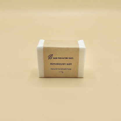 All Natural Himalayan Salt Soap Bar is formulated with nourishing oils that help retain moisture. Soap is wrapped in eco friendly packaging 
