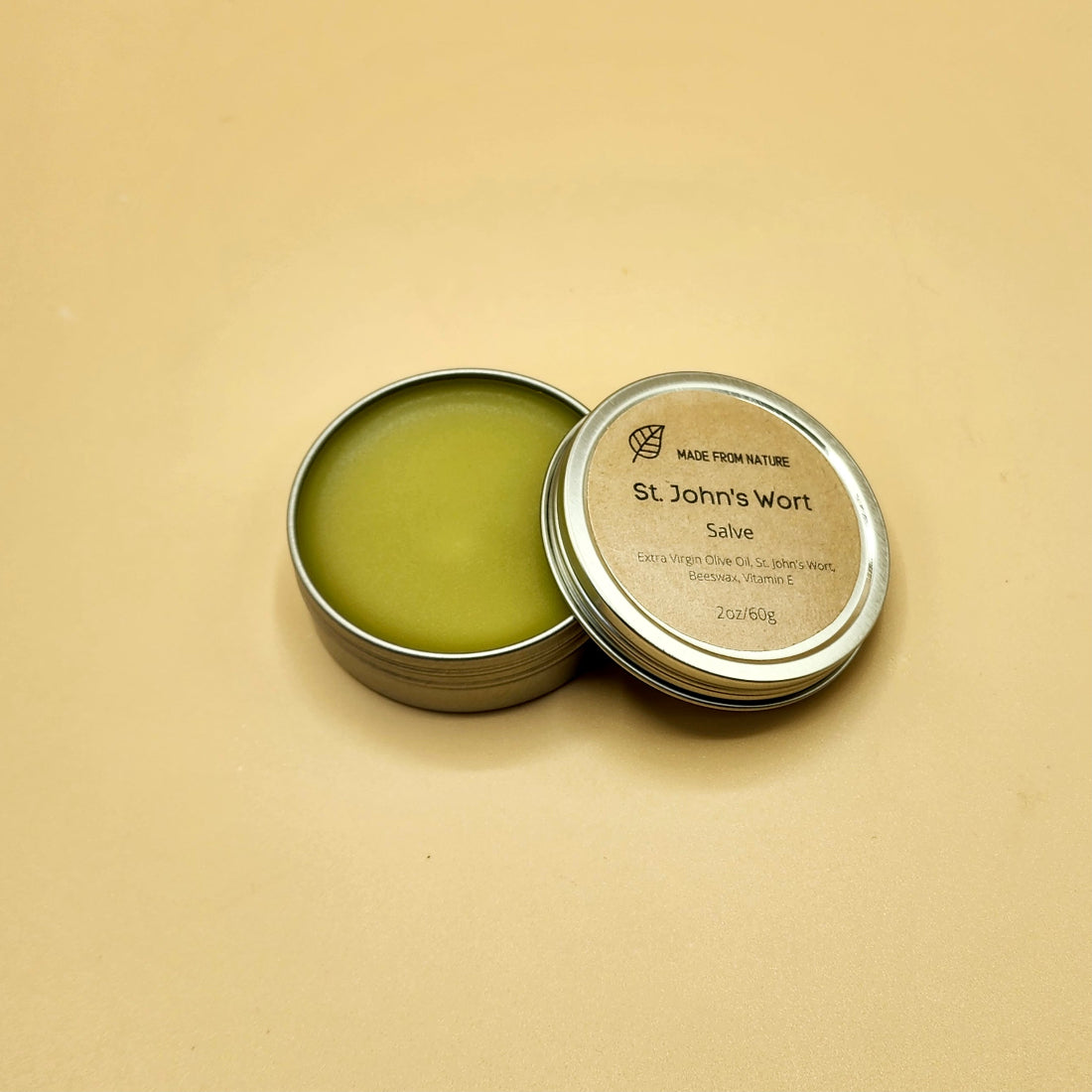 St. John's Wort salve has antibacterial and anti-inflammatory properties, it has been used for centuries topically to treat bruises, muscle pain, nerve damage, minor burns, and promote wound healing. 