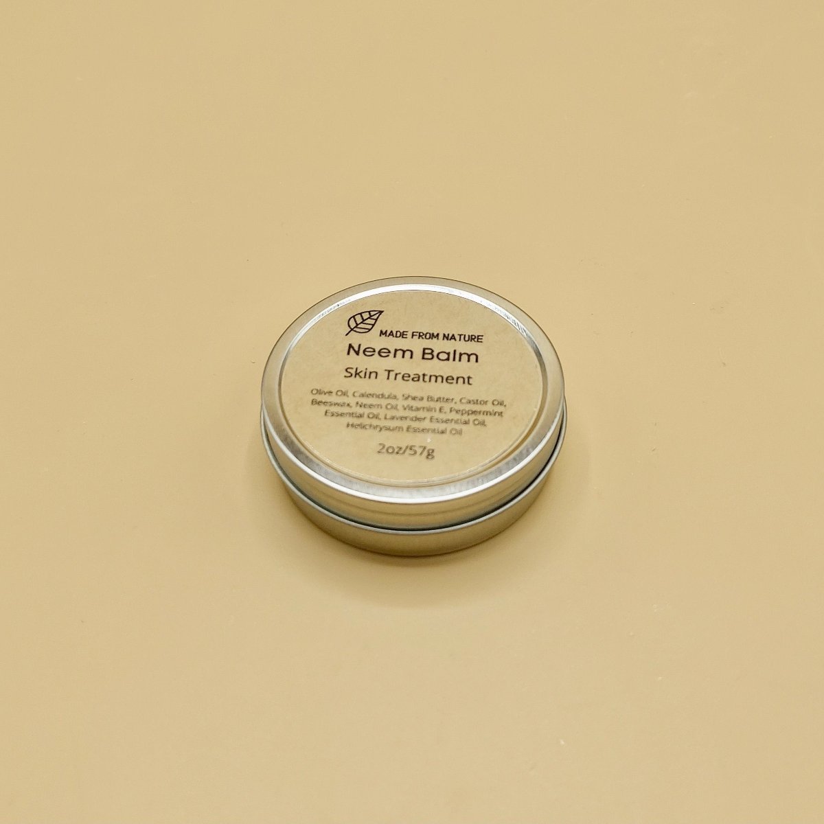 Neem Oil Cream is Ideal for those suffering from eczema, this balm penetrates deeply to soothe inflammation, reduce redness, and restore the skin's natural barrier. Its rich, creamy texture glides on effortlessly, delivering essential moisture and relief from itching and discomfort.