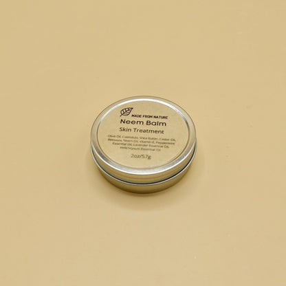 Neem Oil Cream is Ideal for those suffering from eczema, this balm penetrates deeply to soothe inflammation, reduce redness, and restore the skin's natural barrier. Its rich, creamy texture glides on effortlessly, delivering essential moisture and relief from itching and discomfort.