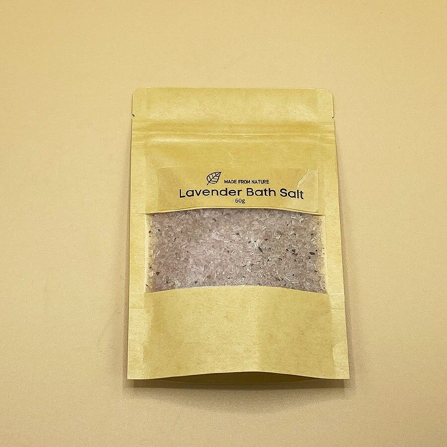 Lavender Bath Salt for anxiety and stress.