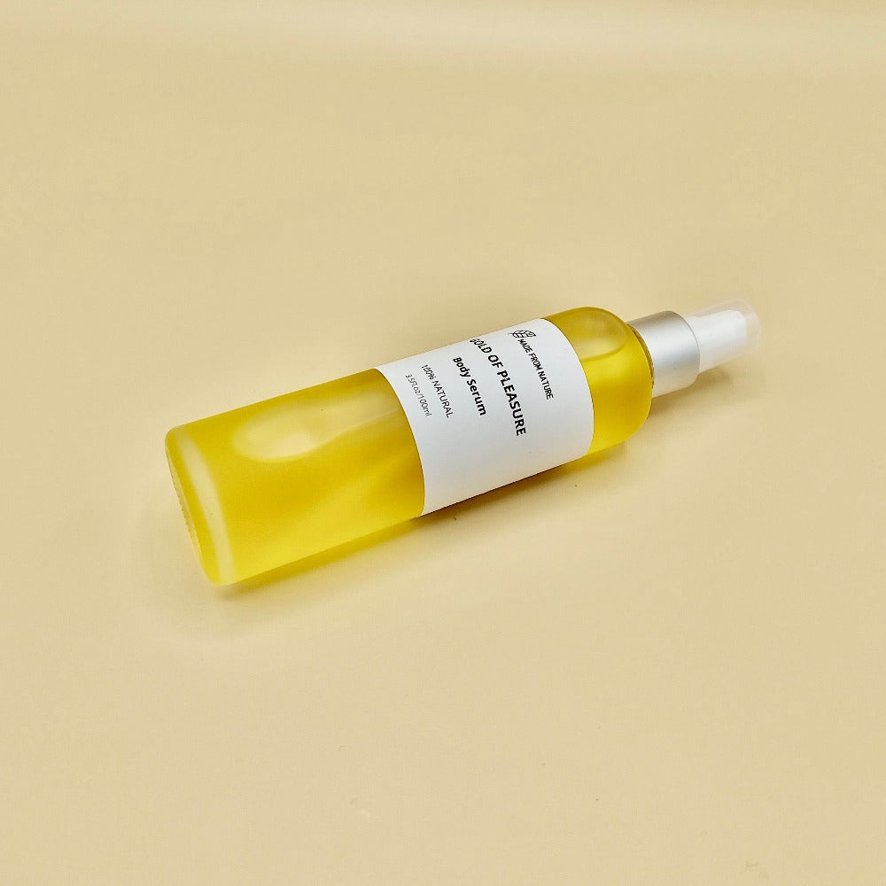 All Natural Body Oil with Essential Oils after bath or shower