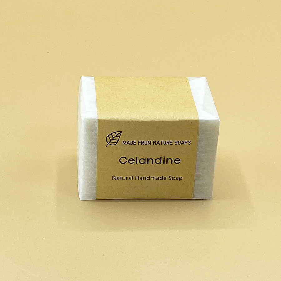 Natural Celandine Soap Bar for sensitive skin